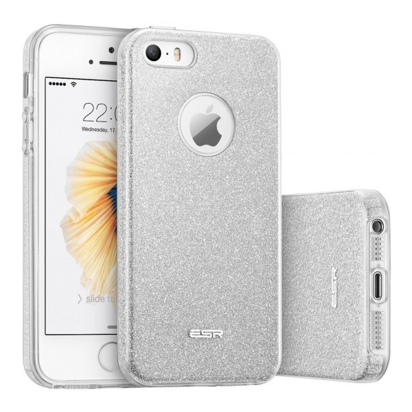 ESR Glitter Shine iPhone 5S/SE Silver