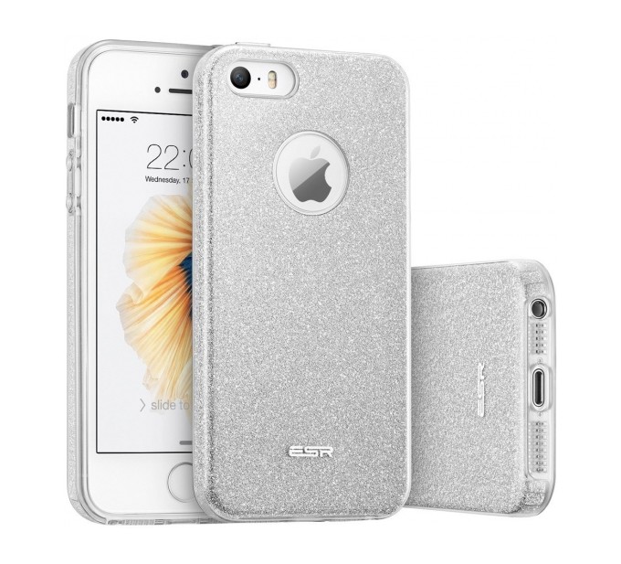 ESR Glitter Shine iPhone 5S/SE Silver