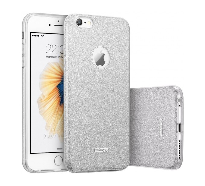 ESR Glitter Shine iPhone 6/6S Silver
