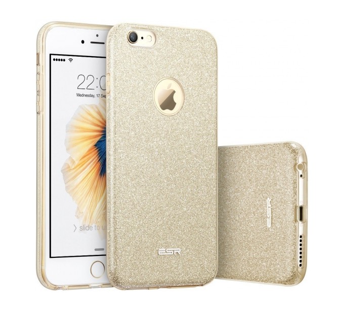 ESR Glitter Shine iPhone 6/6S Champagne Gold