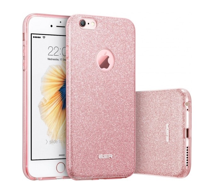 ESR Glitter Shine iPhone 6/6S Rose Gold