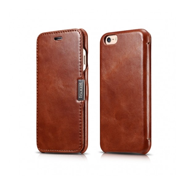 ICARER Side Open Vintage iPhone 6/6S (4,7) Brown