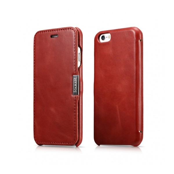 ICARER Side Open Vintage iPhone 6/6S (4,7) Red