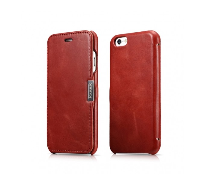 ICARER Side Open Vintage iPhone 6/6S (4,7) Red