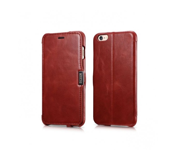 ICARER Side Open Vintage iPhone 6/6S Plus (5,5) Red