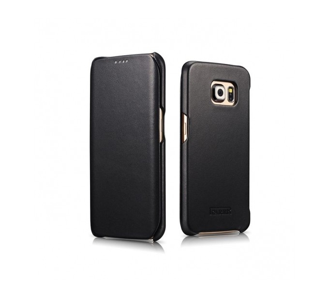 ICARER Side Open Vintage Galaxy S6 edge black