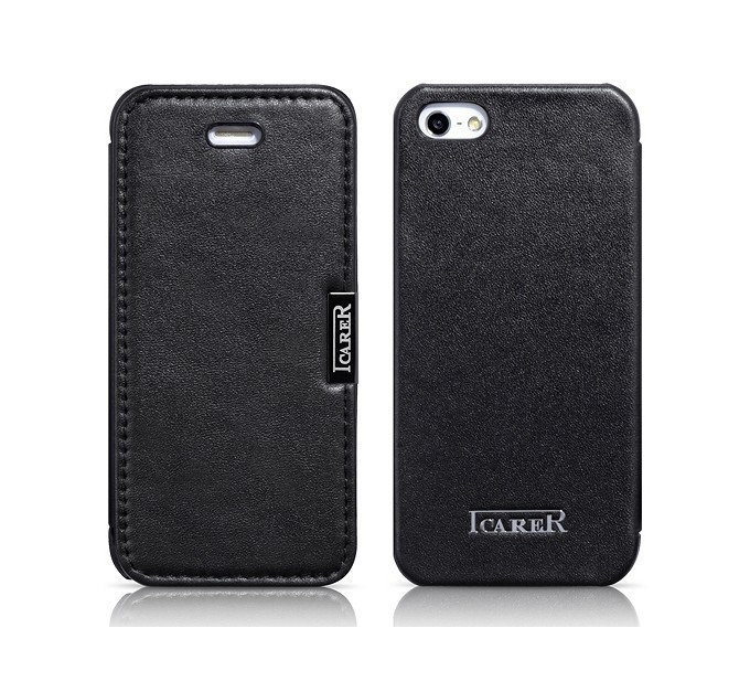 ICARER Vintage iPhone 5S/SE Black