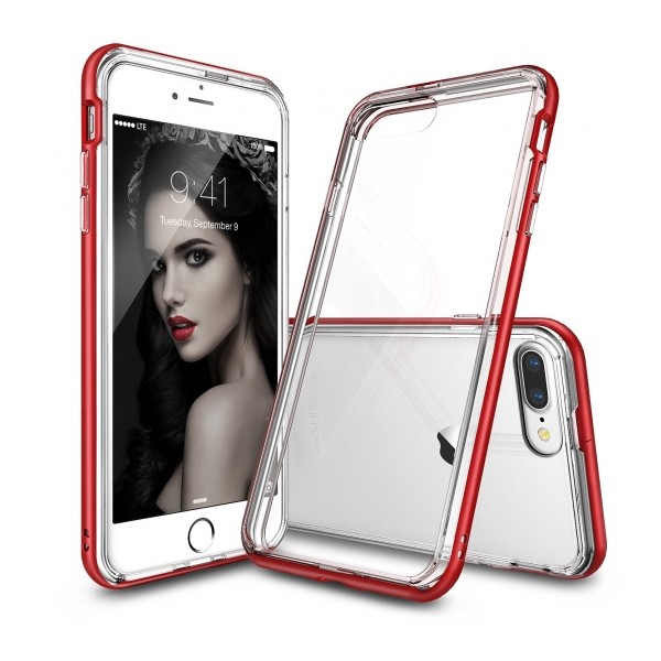Ringke Frame iPhone 7 Plus Blaze Red