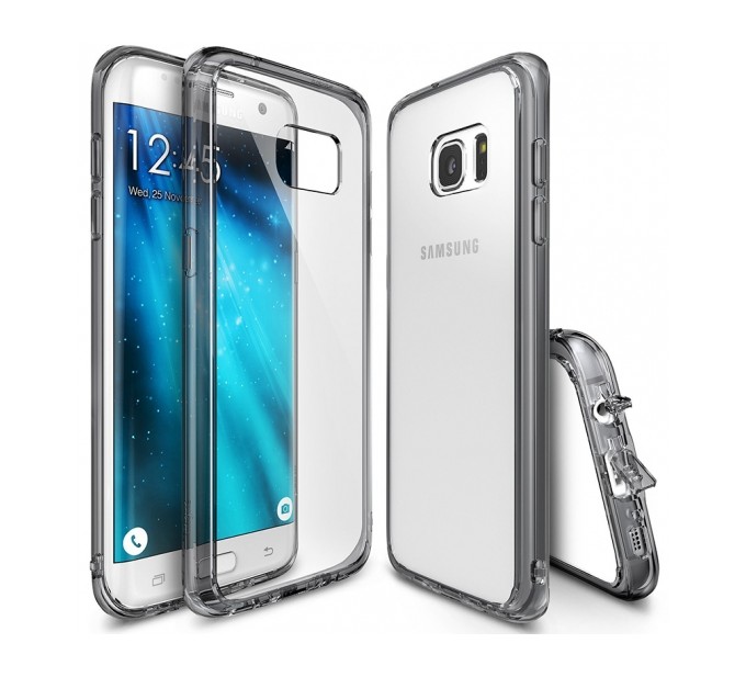 Ringke Fusion Galaxy S7 Edge Smoke Black