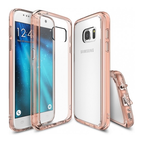 Ringke Fusion Galaxy S7 Rose Gold