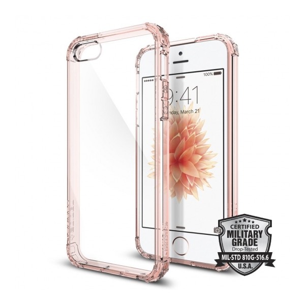 Spigen SGP Crystal Shell iPhone 5S/SE Rose Crystal