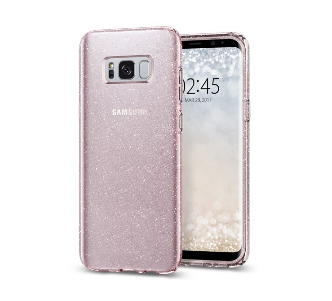 Spigen SGP Liquid Crystal Galaxy S8 Glitter Rose