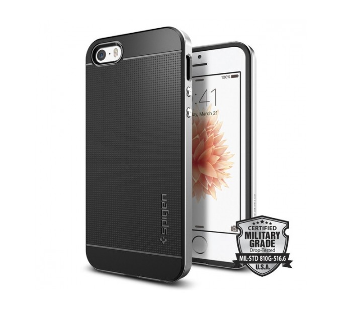 Spigen SGP Neo Hybrid Carbon iPhone 5S/SE Stain Silver