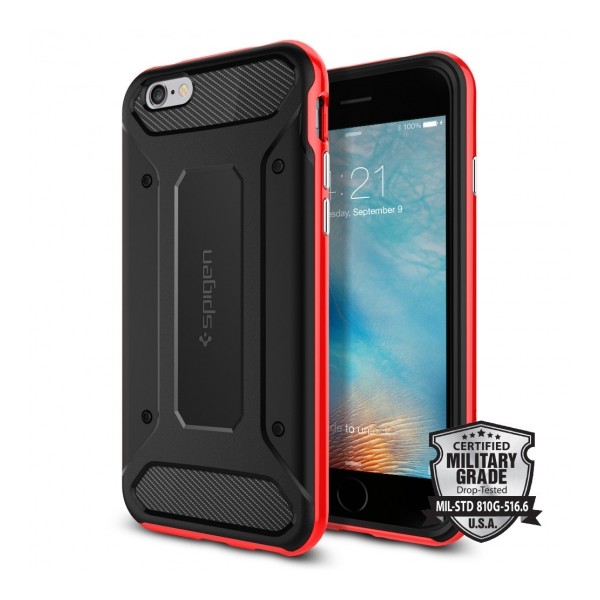 Spigen SGP Neo Hybrid Carbon iPhone 6/6S Plus 5.5 Dante Red