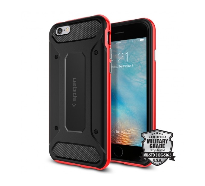 Spigen SGP Neo Hybrid Carbon iPhone 6/6S Plus 5.5 Dante Red