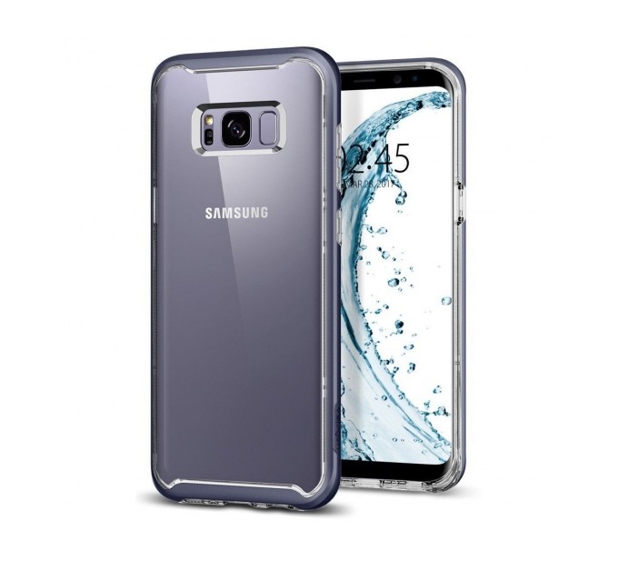 Spigen SGP Neo Hybrid Crystal Galaxy S8+ Plus Gray Orchid