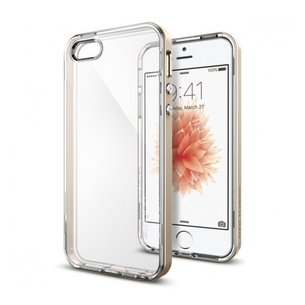 Spigen SGP Neo Hybrid Crystal iPhone 5S/SE Champagne Gold