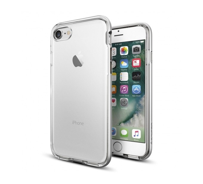 Spigen SGP Neo Hybrid Crystal iPhone 7 Stain Silver