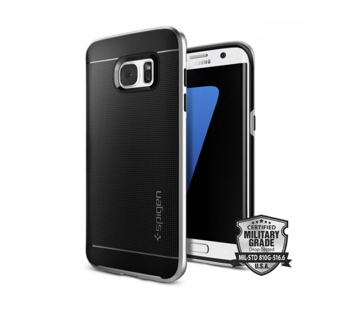 Spigen SGP Neo Hybrid Galaxy S7 Edge Stain Silver