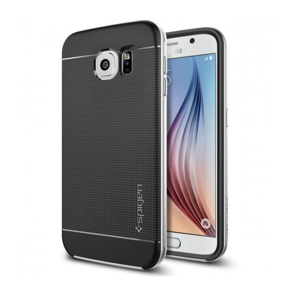 Spigen SGP Neo Hybrid Samsung Galaxy S6 Stain Silver