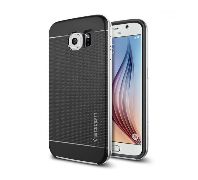 Spigen SGP Neo Hybrid Samsung Galaxy S6 Stain Silver