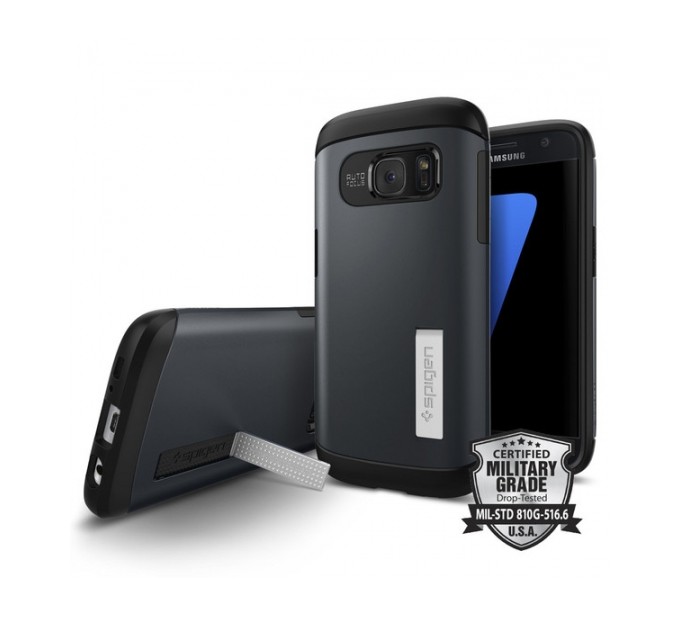 Spigen SGP Slim Armor CS Galaxy S7 Metal Slate