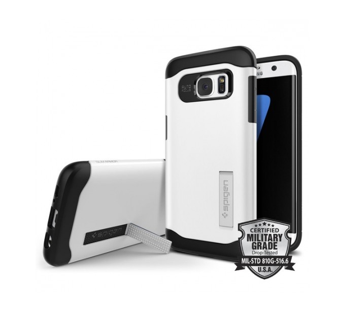 Spigen SGP Slim Armor CS Galaxy S7 Edge Shimmery White