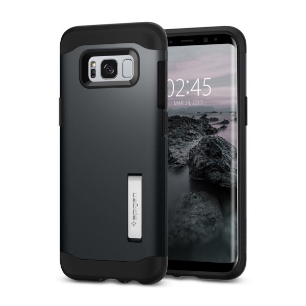 Spigen SGP Slim Armor Galaxy S8 Metal Slate