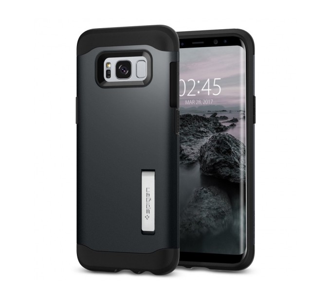 Spigen SGP Slim Armor Galaxy S8 Metal Slate