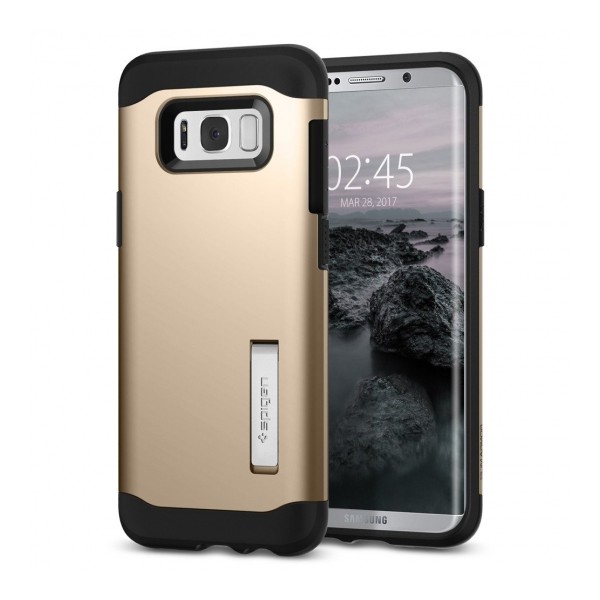Spigen SGP Slim Armor Galaxy S8+ Plus Gold Maple