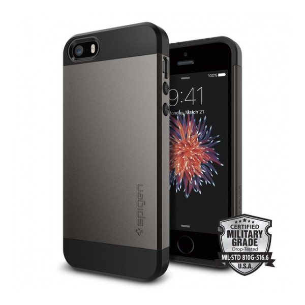 Spigen SGP Slim Armor iPhone 5S/SE Gunmetal