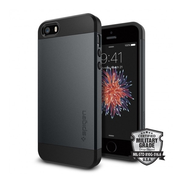 Spigen SGP Slim Armor iPhone 5S/SE Metal Slate
