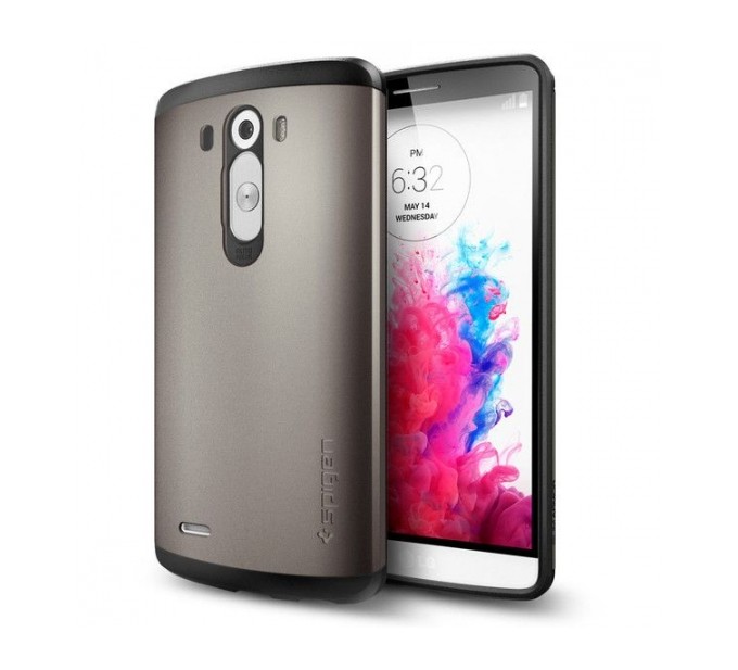 Spigen SGP Slim Armor LG G3 Gunmetal