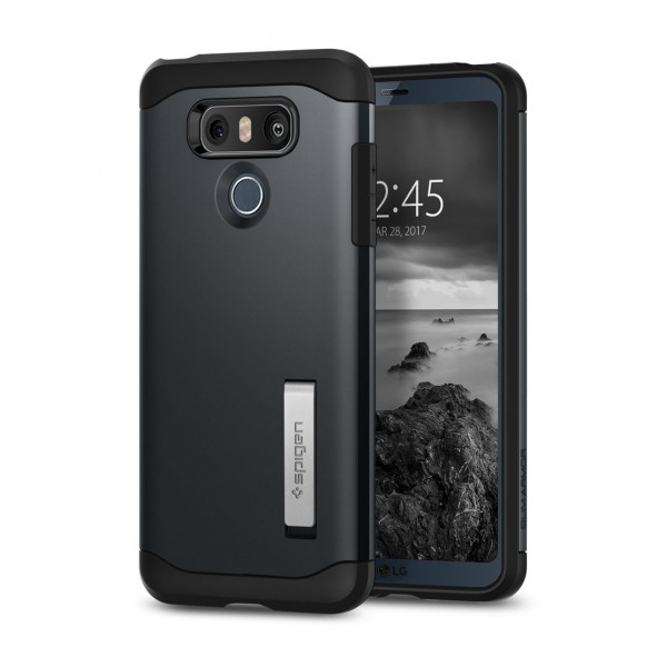 Spigen SGP Slim Armor LG G6 Metal Slate