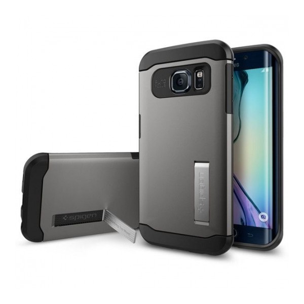 Spigen SGP Slim Armor Galaxy S6 Edge Gunmetal