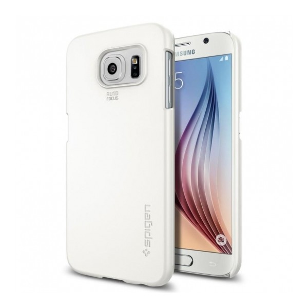 Spigen SGP Thin Fit Galaxy S6 Shimmery White