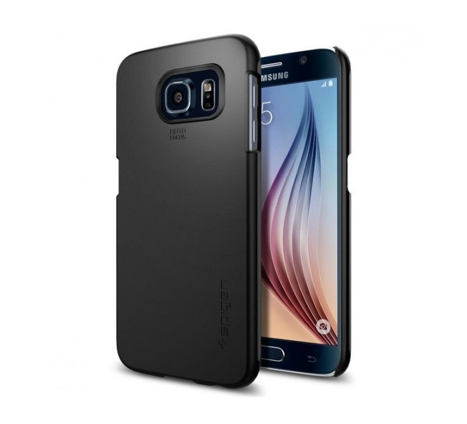 Spigen SGP Thin Fit Galaxy S6 Smooth Black