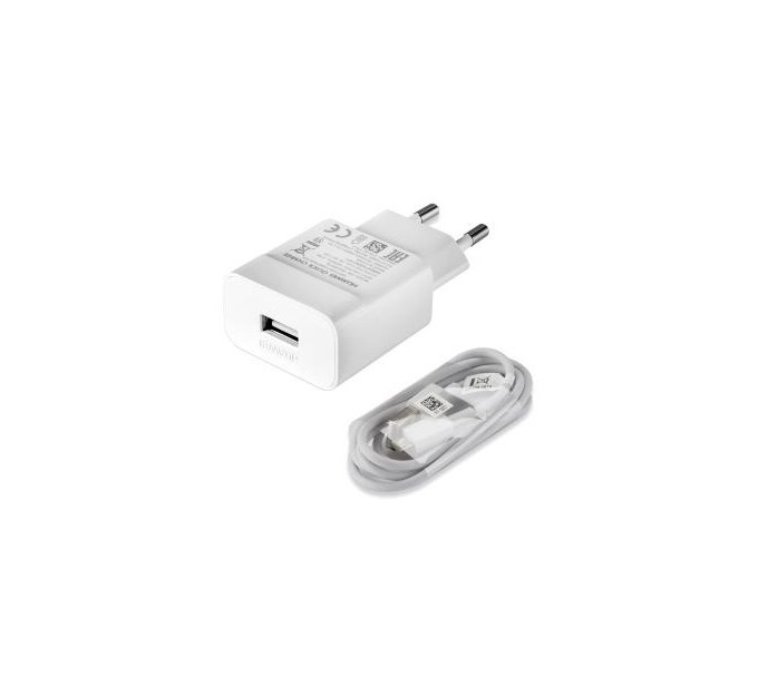 Ładowarka sieciowa HUAWEI FAST HW-059200EHQ 2A + kabel white