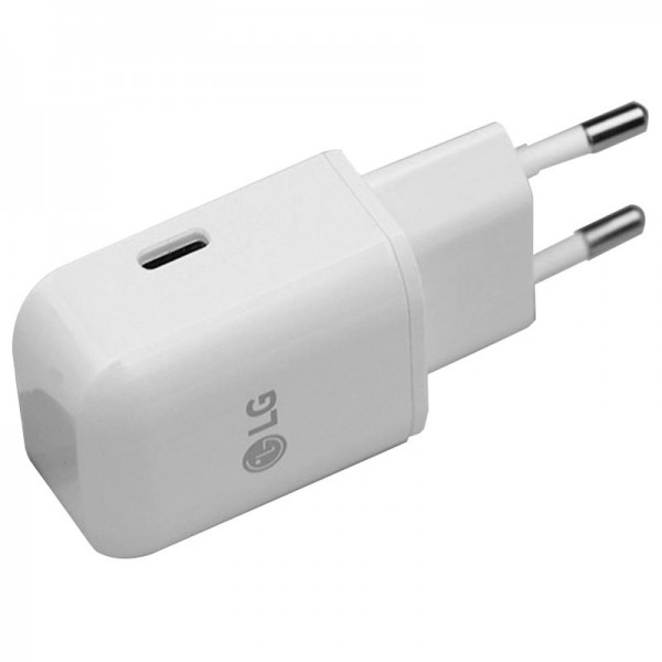 Ładowarka sieciowa LG MCS-N04ER Fast USB 3A Type C white Ładowarka sieciowa LG MCS-N04ER Fast USB 3A Type C white