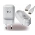 Ładowarka sieciowa LG MCS-N04ER Fast USB 3A + kabel TypC