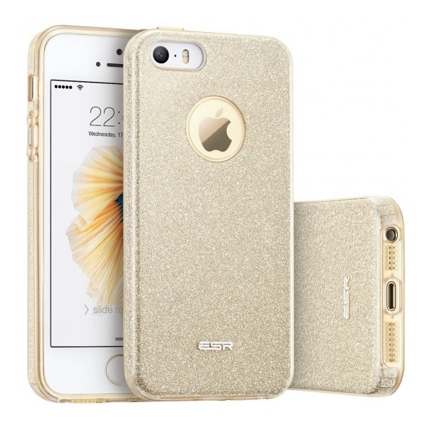 ESR Glitter Shine iPhone 5S/SE Champagne Gold