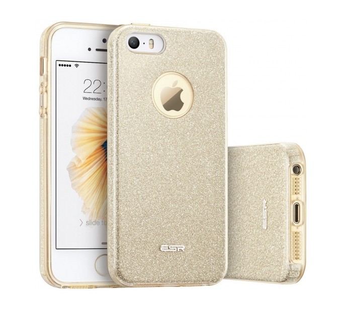 ESR Glitter Shine iPhone 5S/SE Champagne Gold